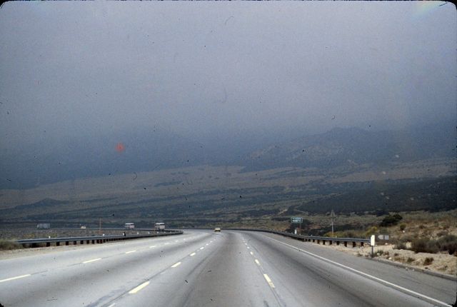 Heading toward Boulder & a storm