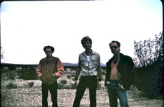 George,
                    Steve and Dave in the Desert